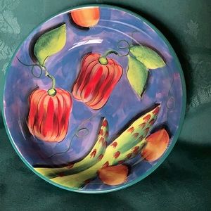 Certified International Linda Montgomery ceramic bowl
